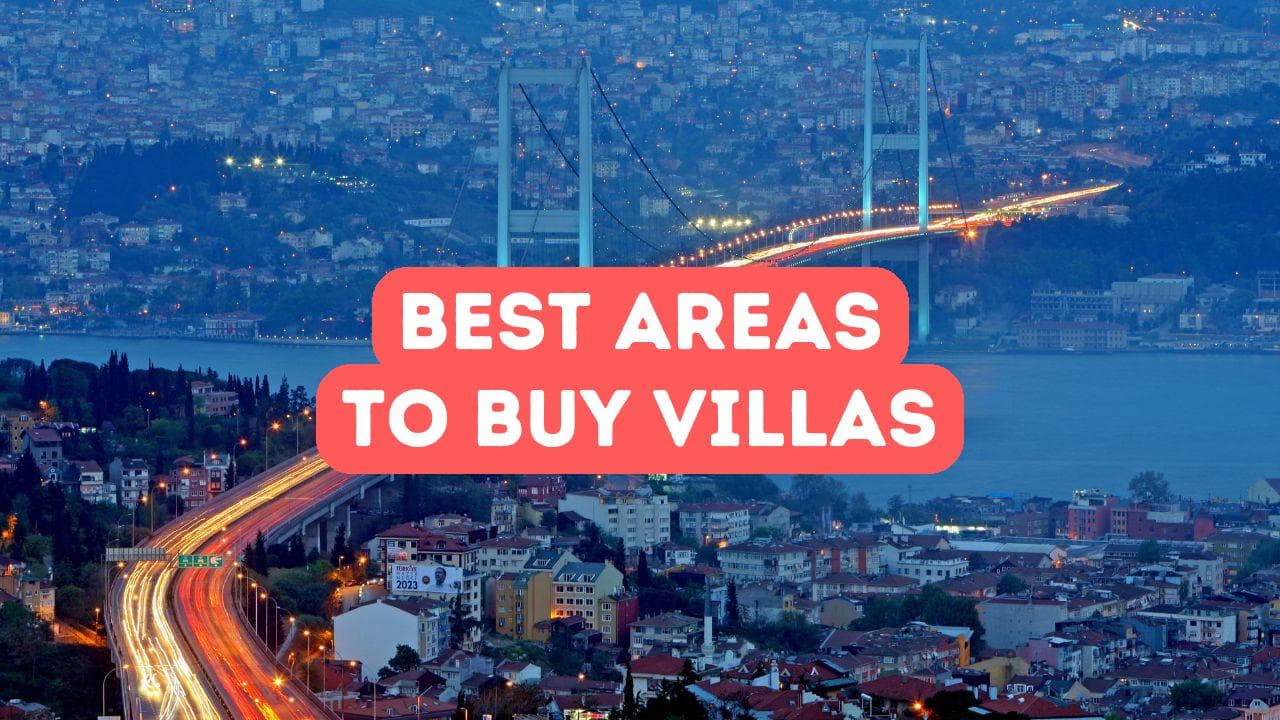 Meilleurs quartiers pour acheter des villas à Bodrum