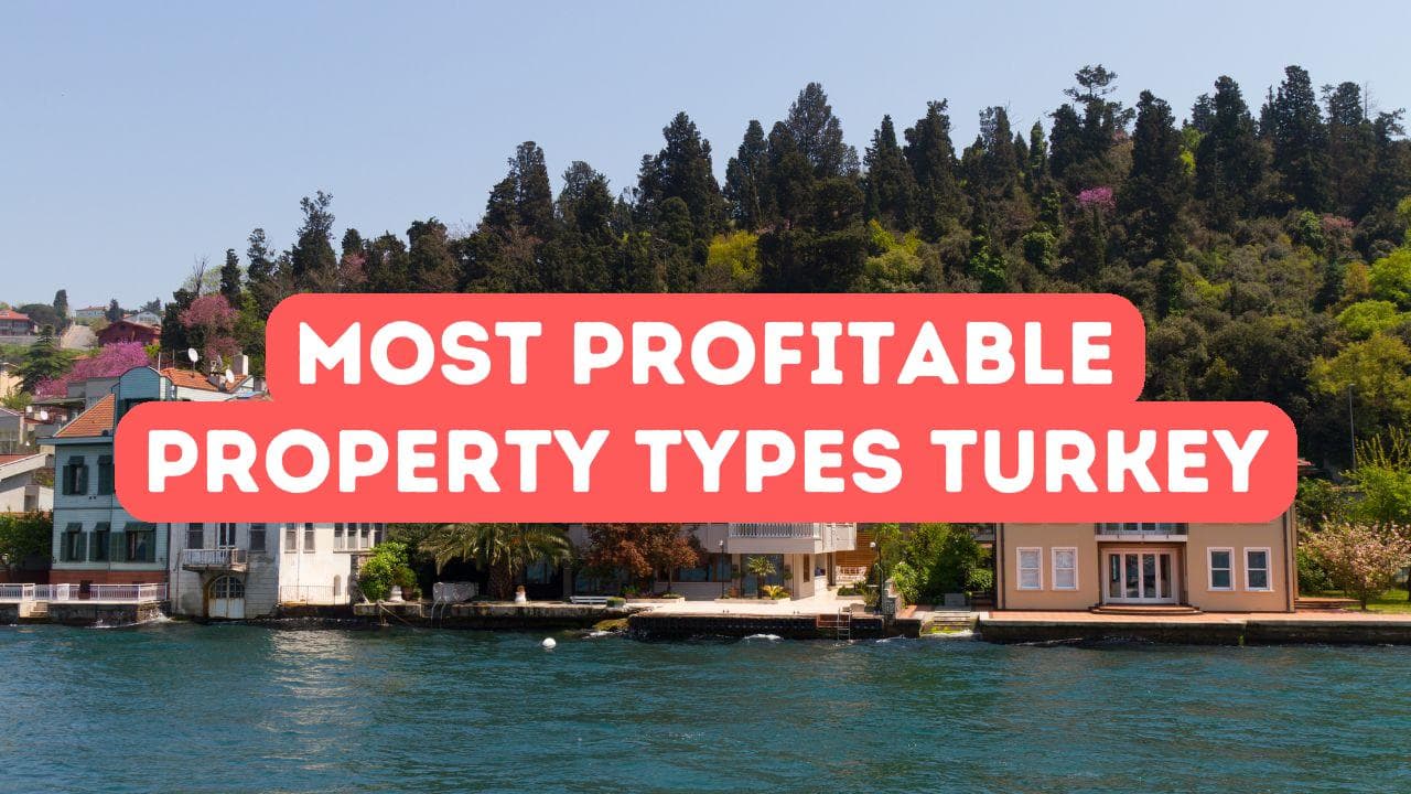Types de propriétés les plus rentables en Turquie