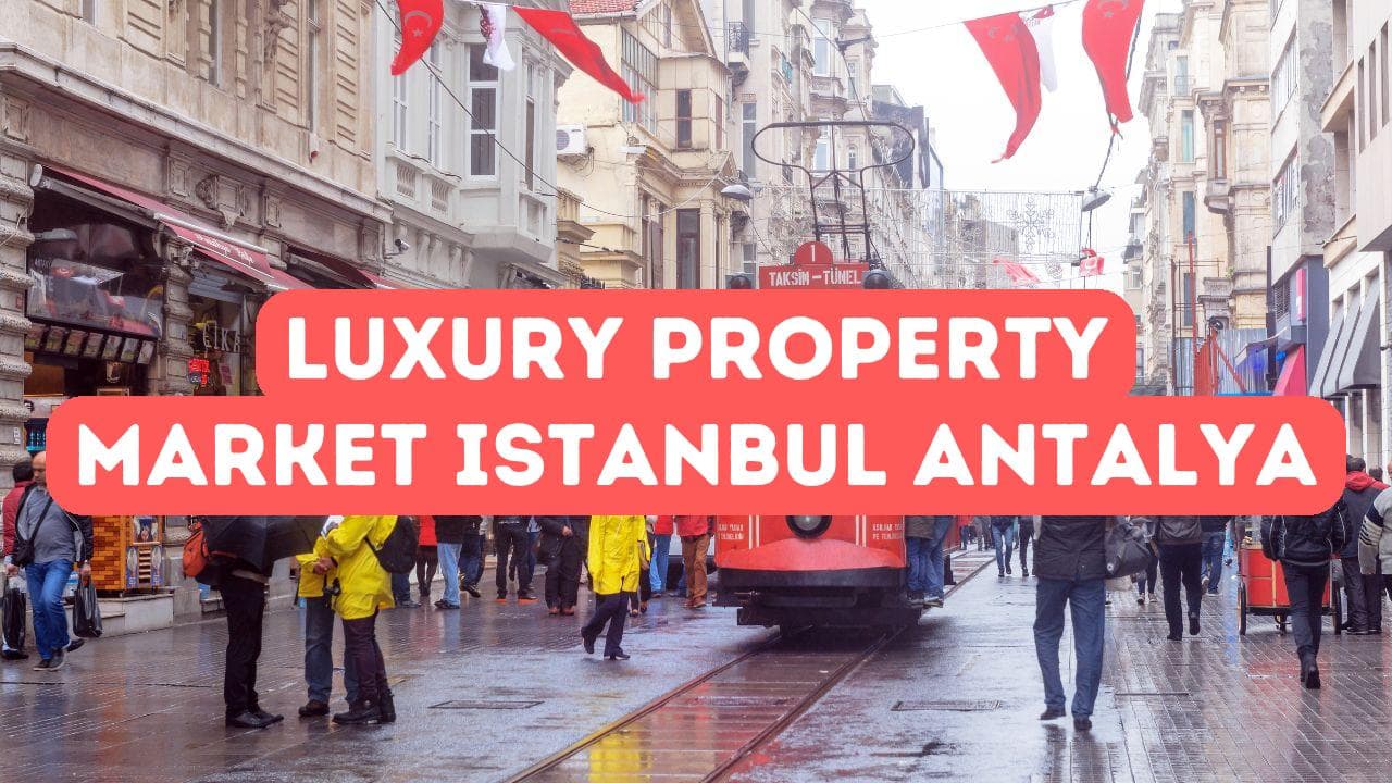 Marché immobilier de luxe à Istanbul et Antalya