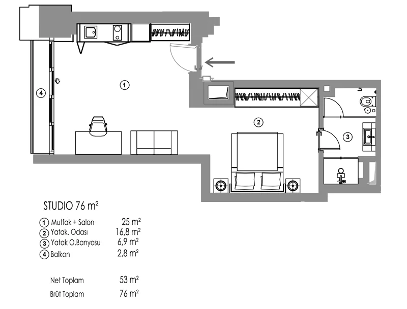 42 Maslak floor plans - 3