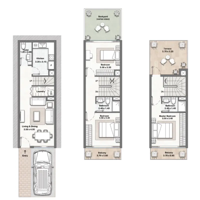 Afra Project floor plans - 2