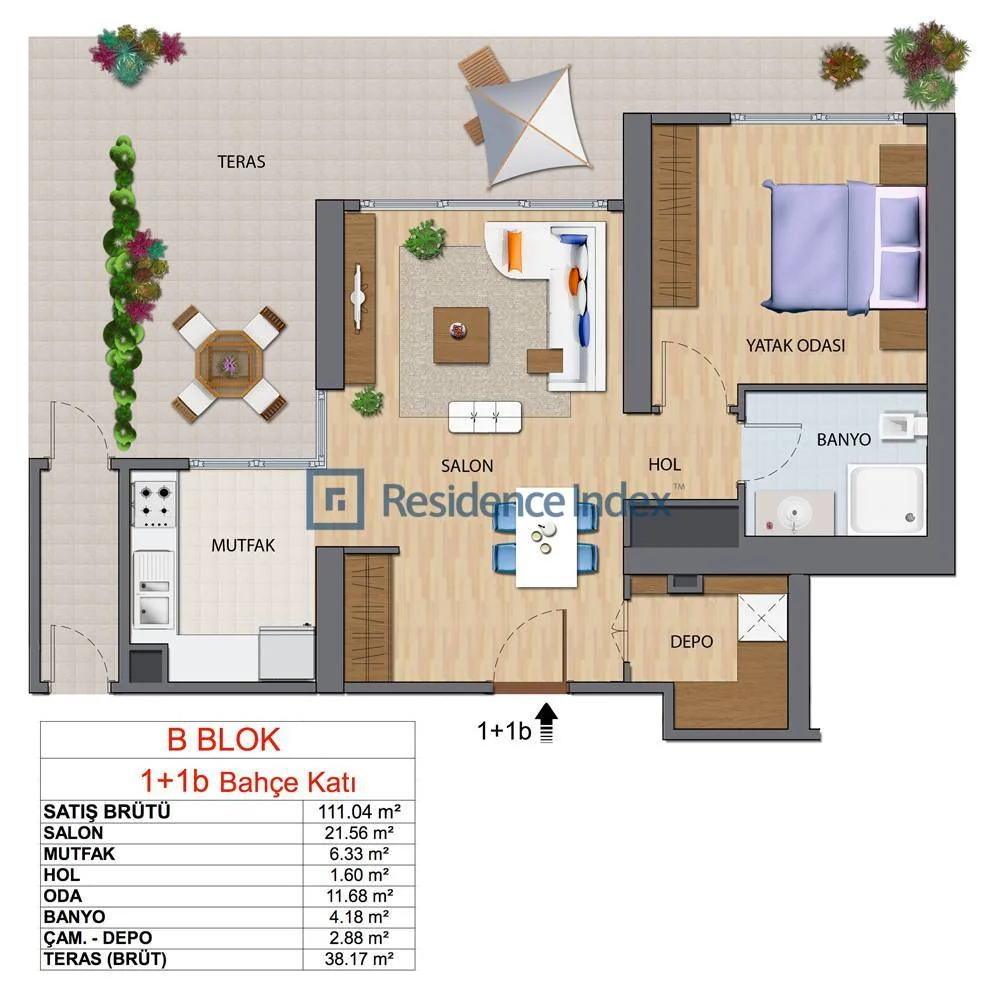 Ağaoğlu My Home Maslak floor plans - 1