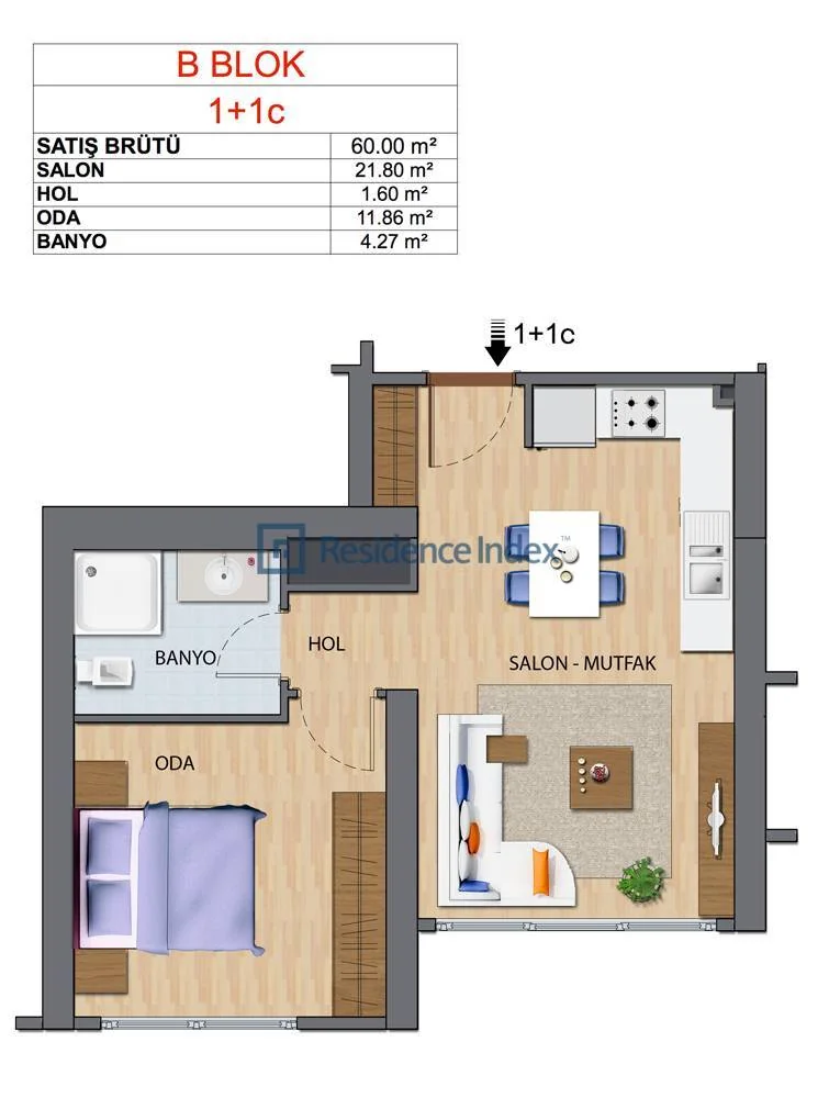 Ağaoğlu My Home Maslak floor plans - 3