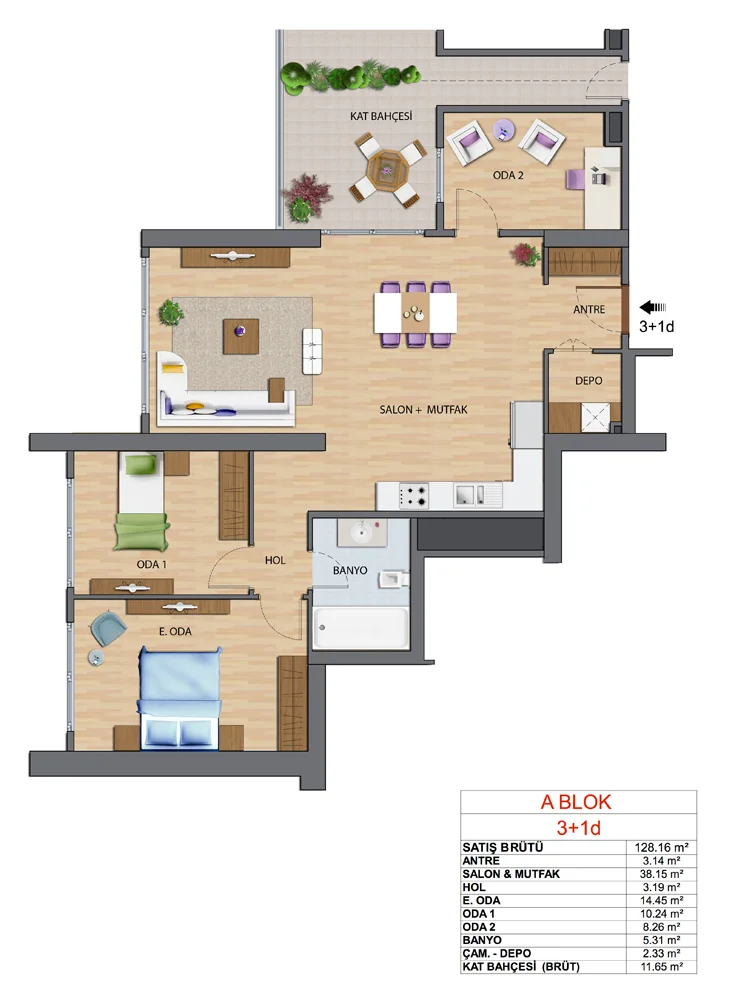Ağaoğlu My Home Maslak floor plans - 4