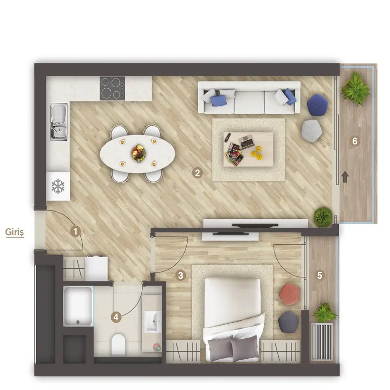 Allsancak floor plans - 1