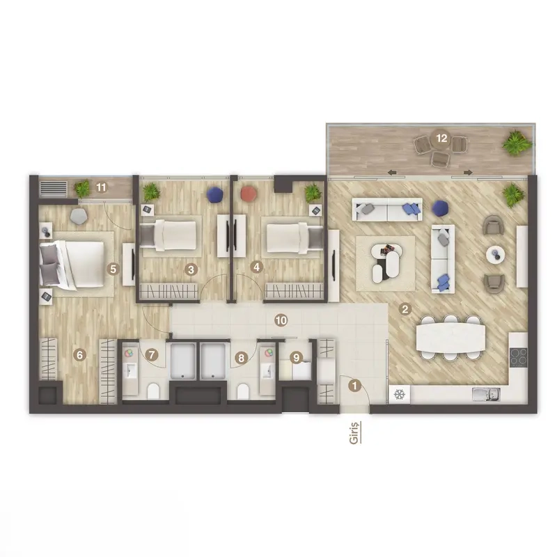 Allsancak floor plans - 4