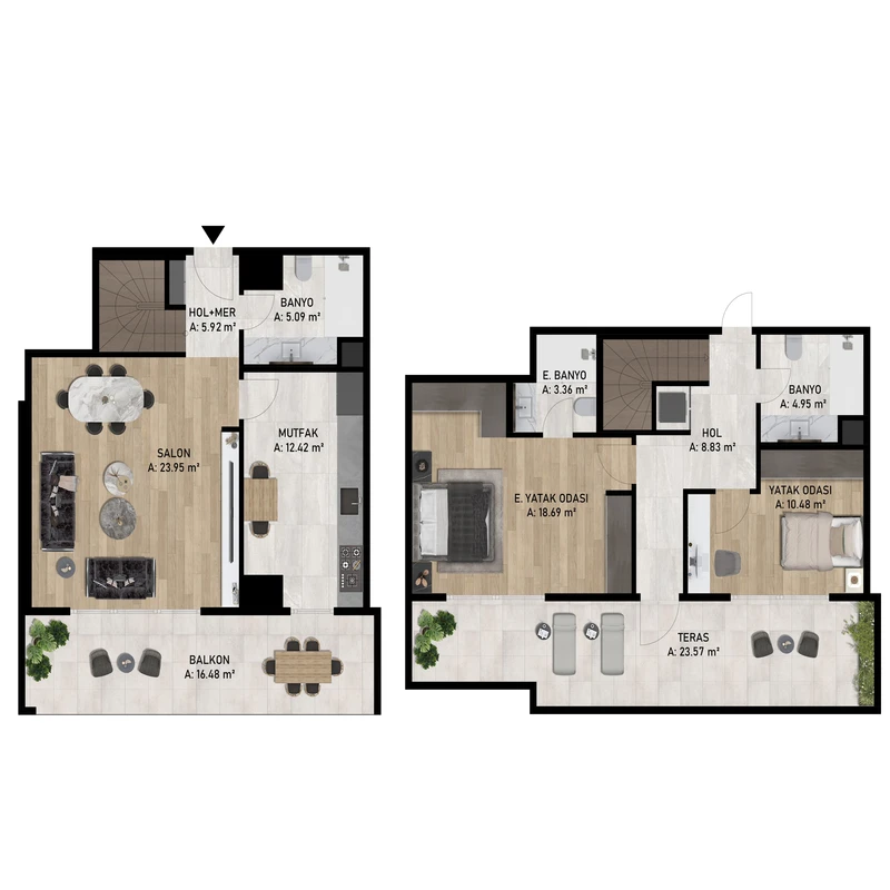 Anka Ataşehir floor plans - 3
