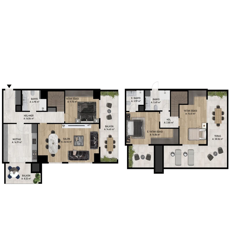 Anka Ataşehir floor plans - 4