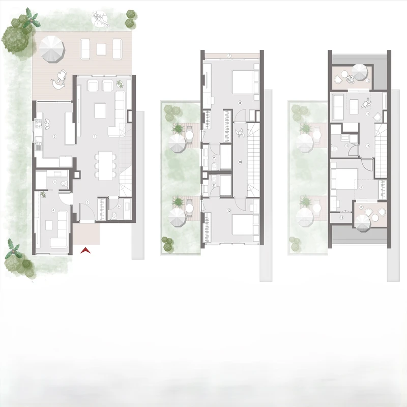 As Uskumruköy floor plans - 1