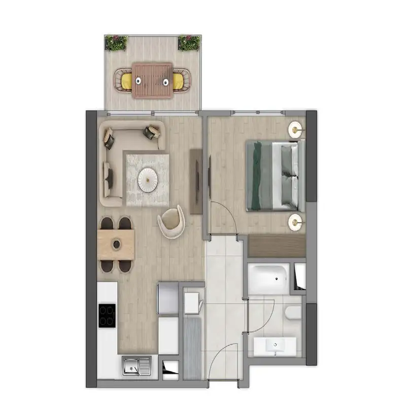 Avrupa Konutları Şişli 2 floor plans - 1