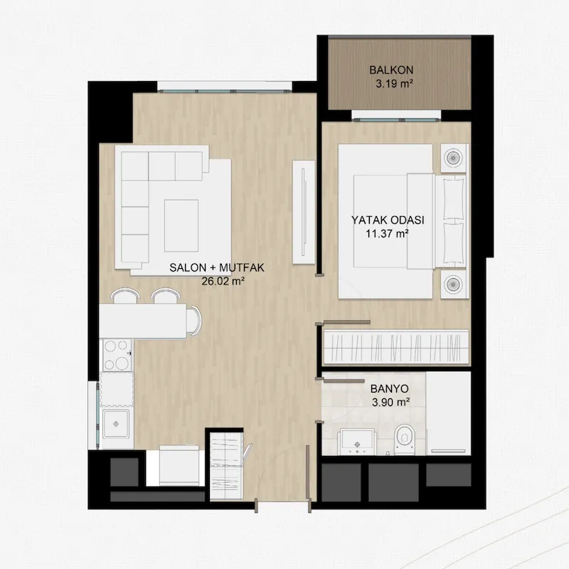 Babacan Central floor plans - 1