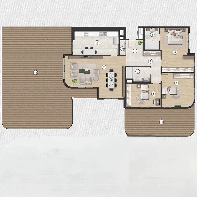 Babacan Lagoon floor plans - 3
