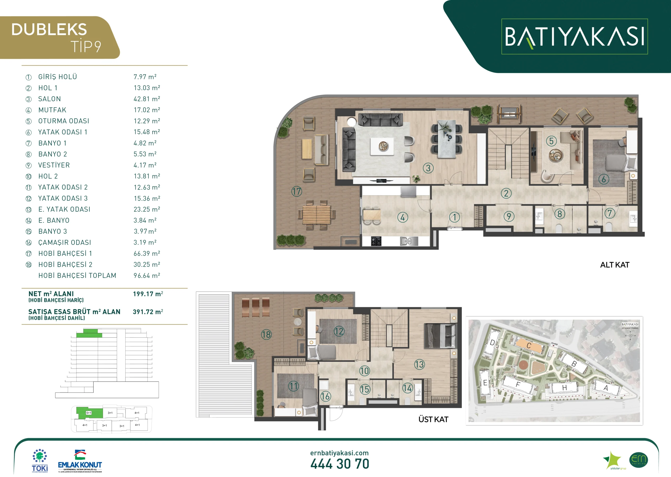 Batıyakası Kartal floor plans - 1