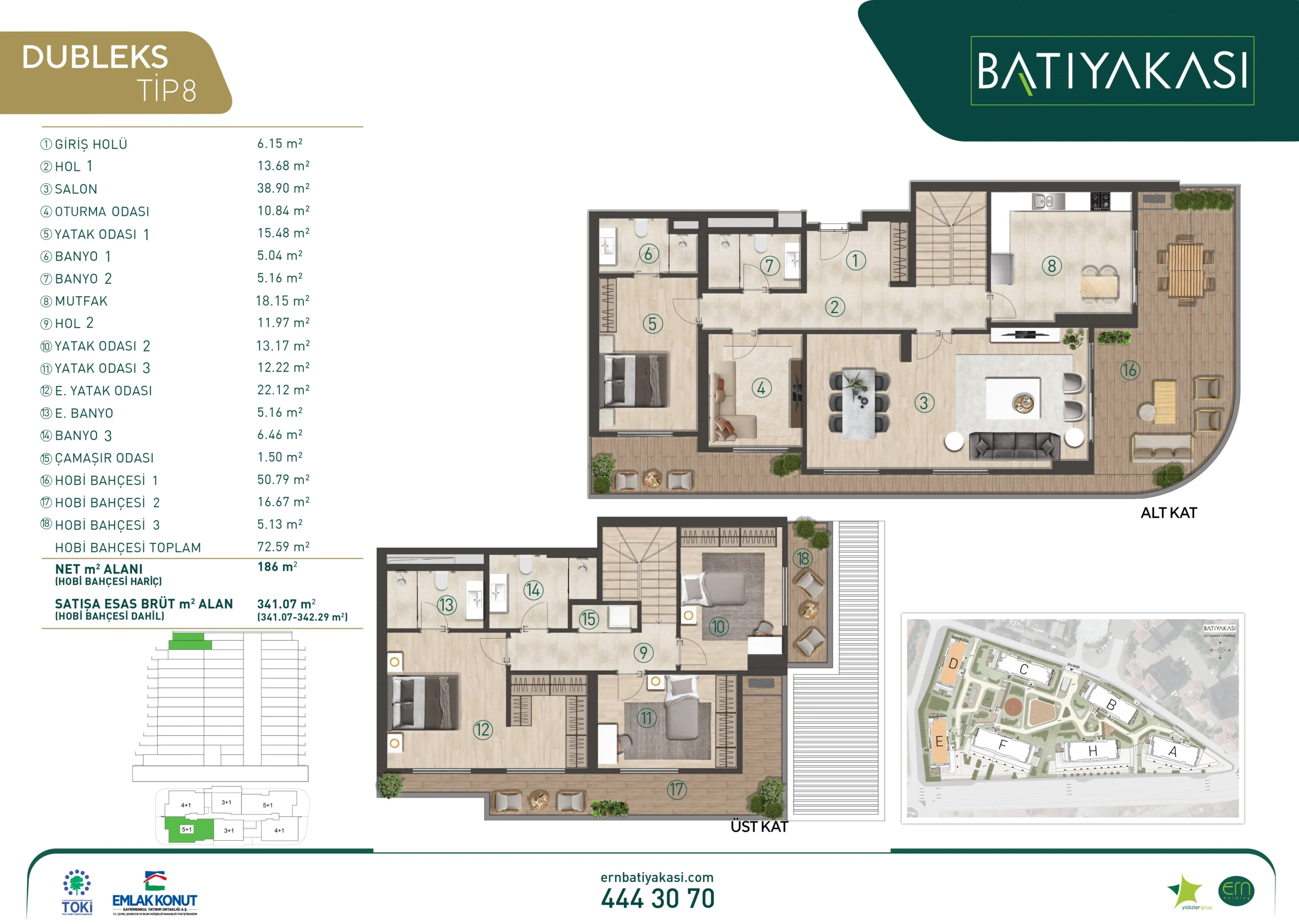 Batıyakası Kartal floor plans - 2