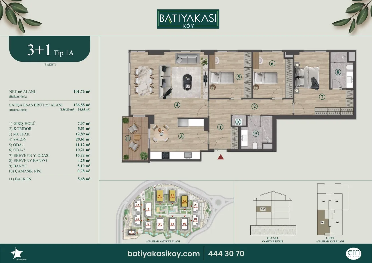 Batıyakası Köy floor plans - 1