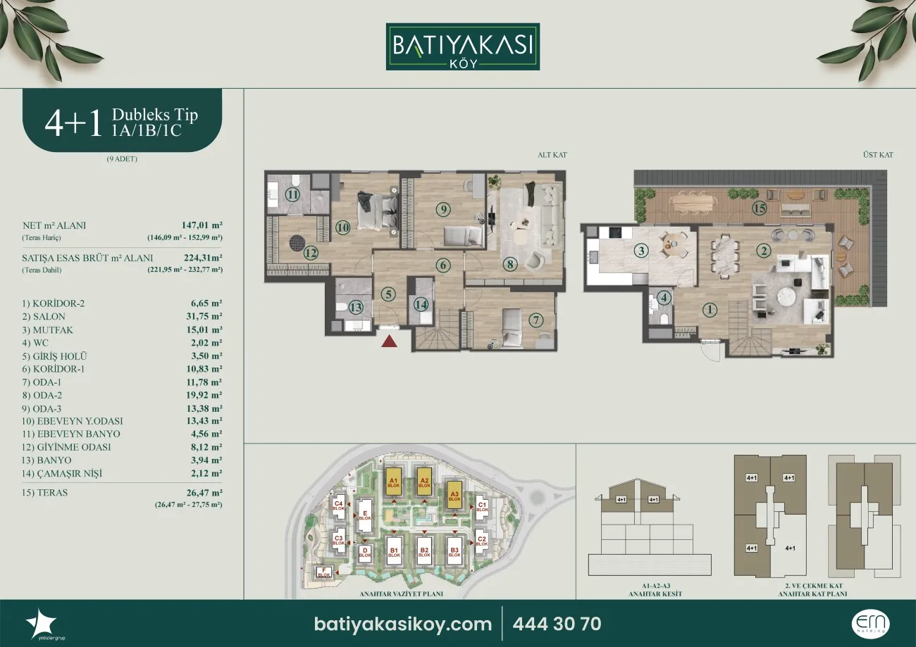 Batıyakası Köy floor plans - 4