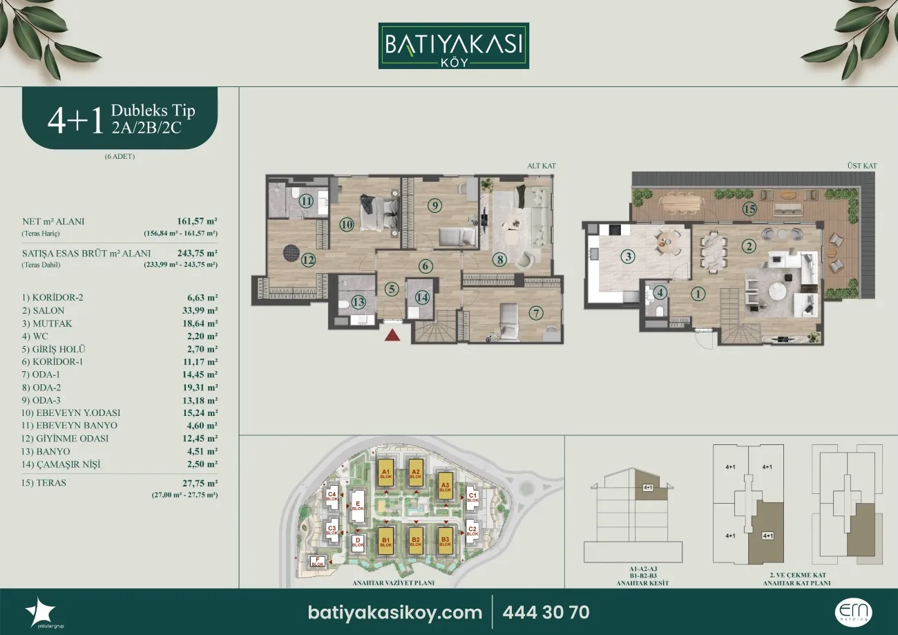Batıyakası Köy floor plans - 5