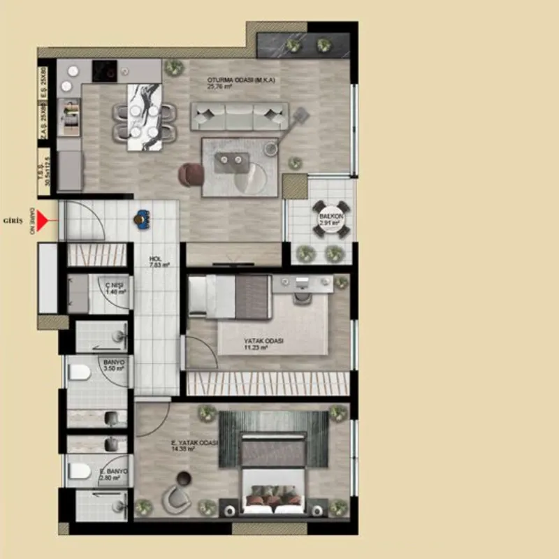 Bu Hayat İstanbul floor plans - 1