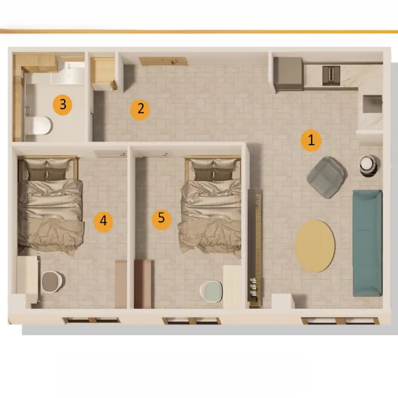 Central E5 floor plans - 2