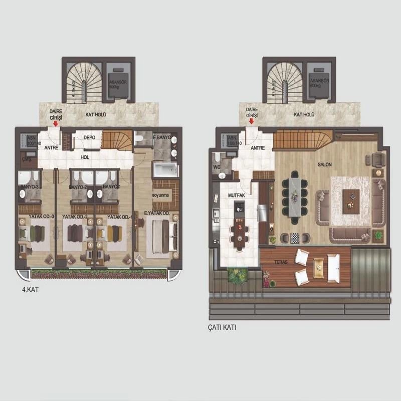 Çınar 107 floor plans - 3