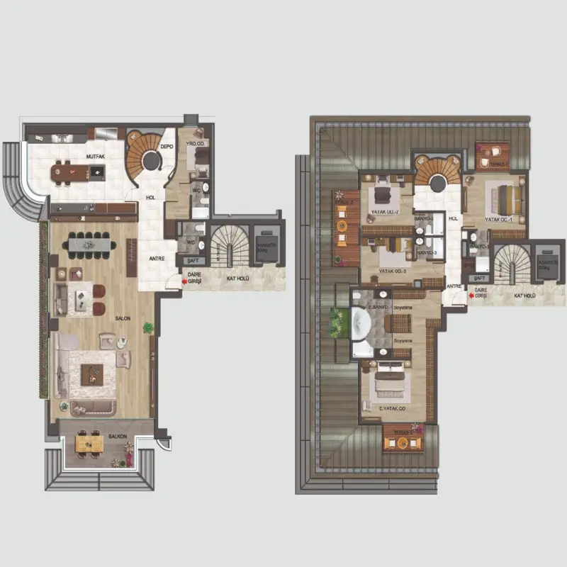 Çınar 107 floor plans - 5
