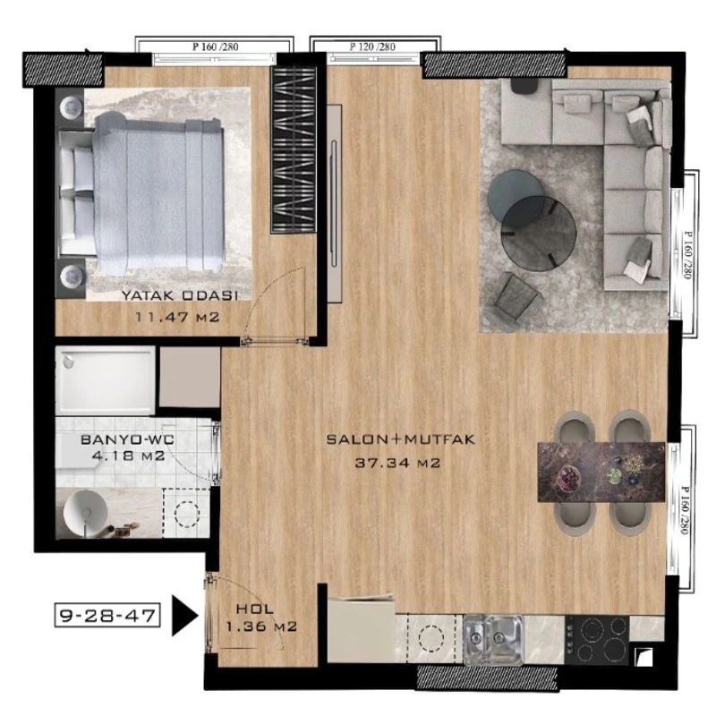 Elite World Residence floor plans - 1