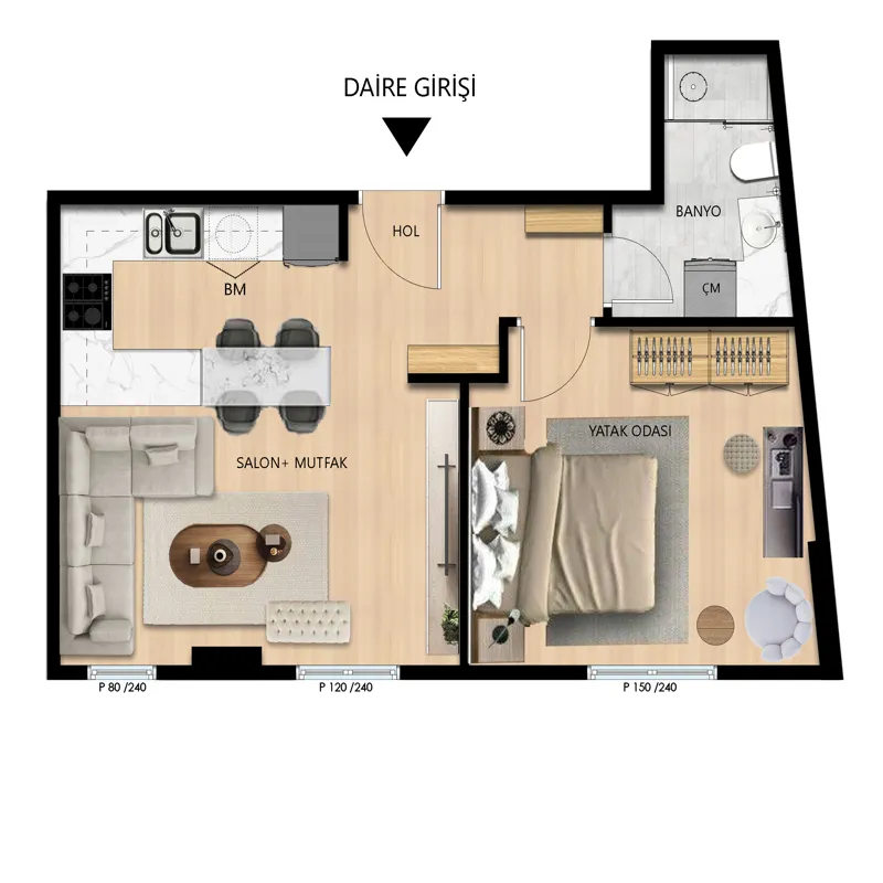 Golden Palace floor plans - 1
