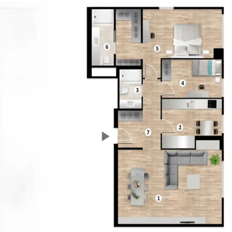Laina Residence floor plans - 2