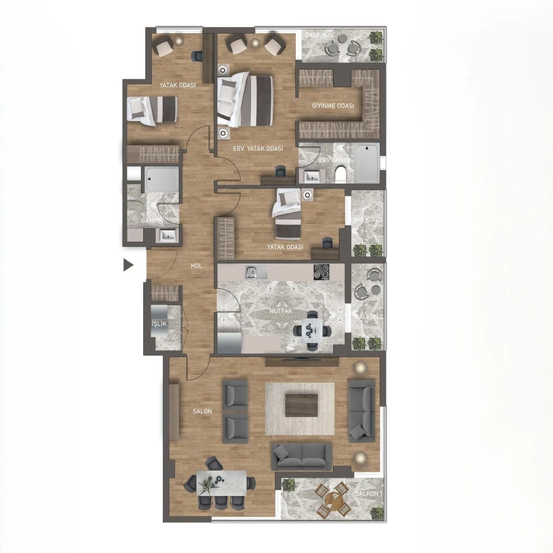 Lokasyon Beykoz floor plans - 4