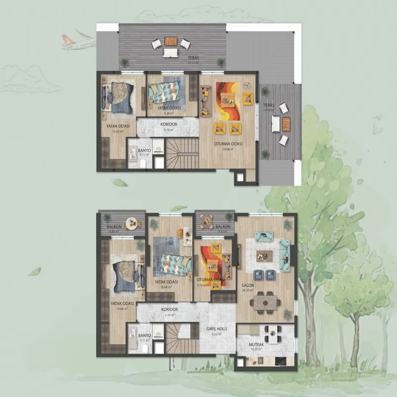 Luxera Topkapı Zeytinburnu floor plans - 1