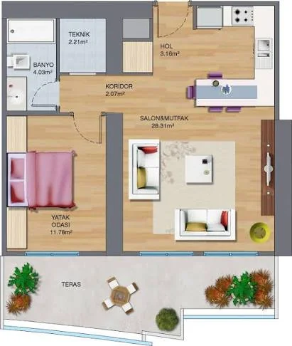 Ağaoğlu Maslak 1453 floor plans - 3