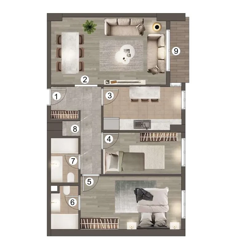 Mega Garden Park floor plans - 2
