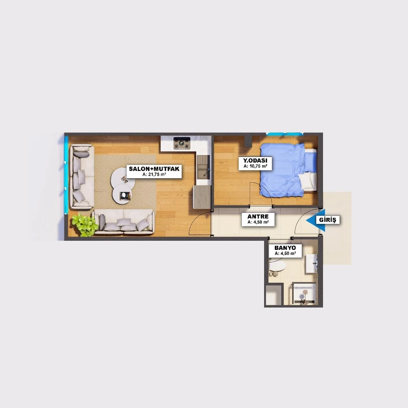 Melsa Çengelköy floor plans - 1