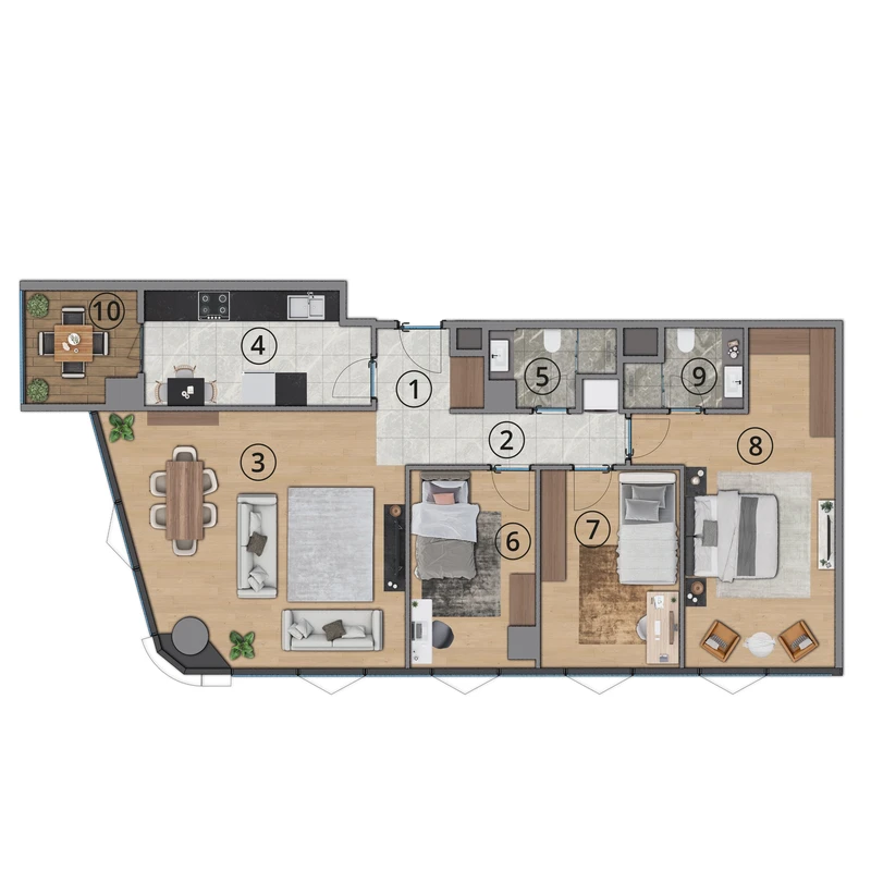 Meydan Kadıköy floor plans - 3