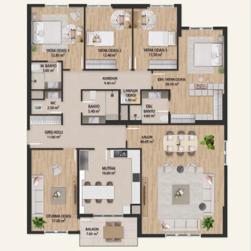 Mostar Konsept floor plans - 2