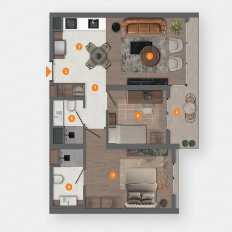 Natura Ferce floor plans - 1