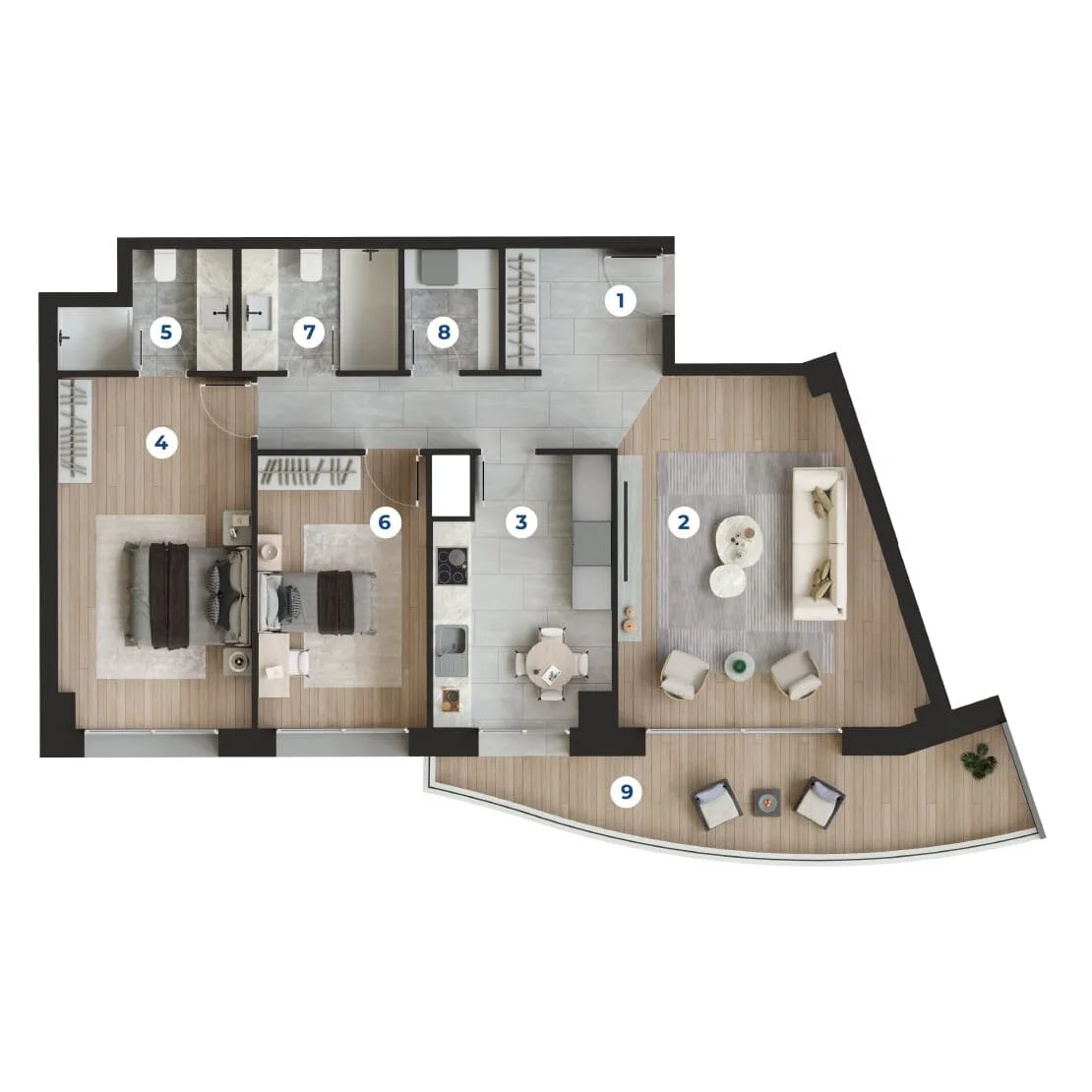 Neva Yalı floor plans - 3