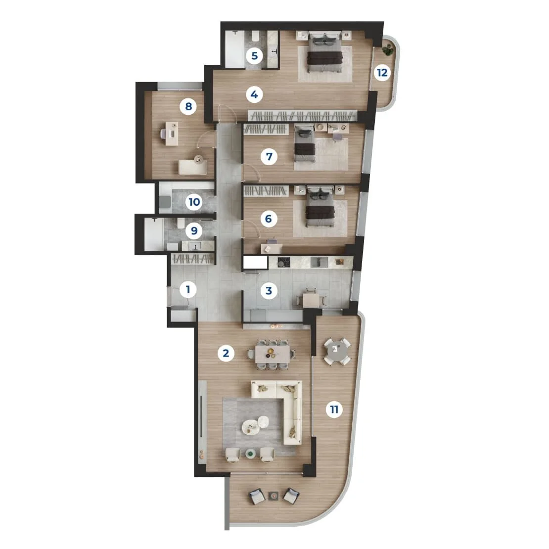 Neva Yalı floor plans - 5