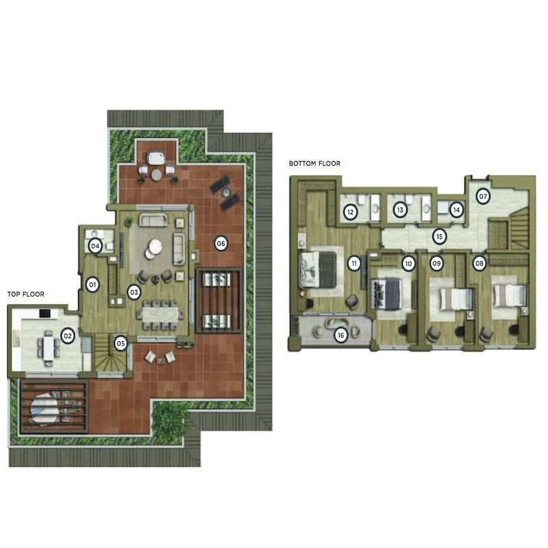 Özak Duyu Göktürk floor plans - 5