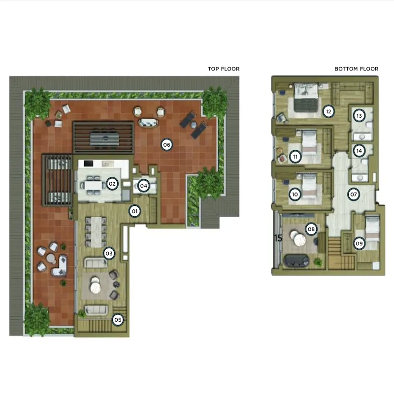 Özak Duyu Göktürk floor plans - 6