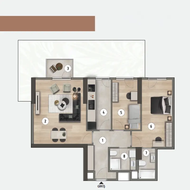 Panaroma Park Residence floor plans - 1