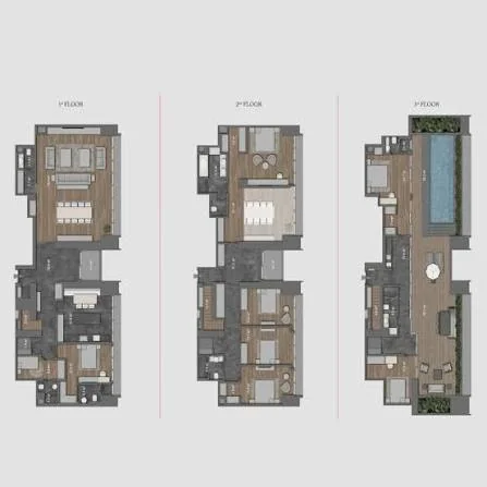 The Ritz-Carlton Residences, Istanbul floor plans - 1