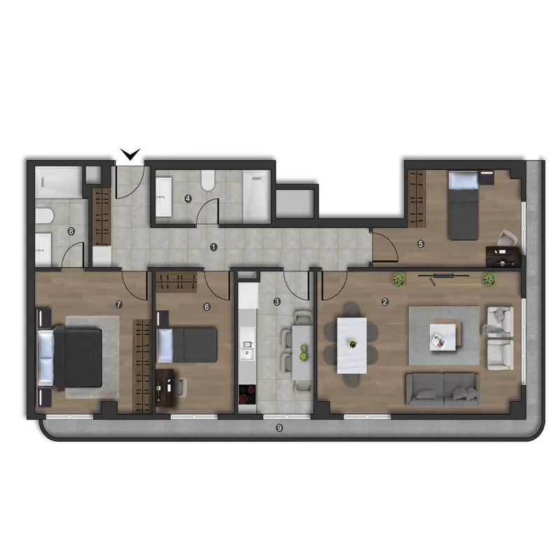 Seba Casa Kağıthane floor plans - 2