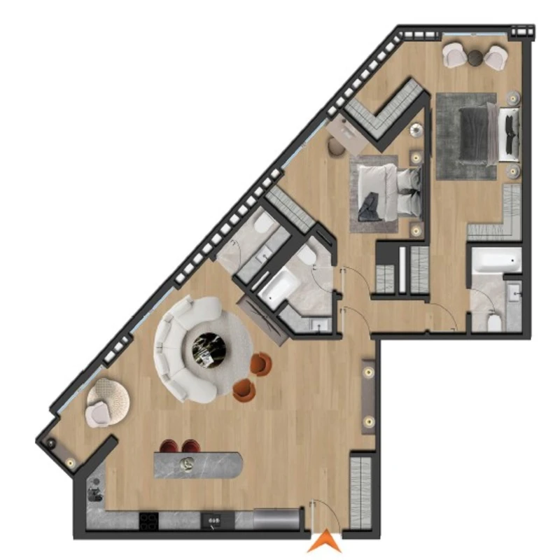 Seba Center Residences floor plans - 1