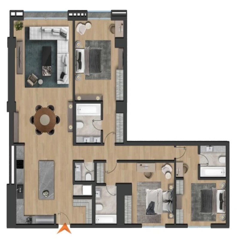 Seba Center Residences floor plans - 2