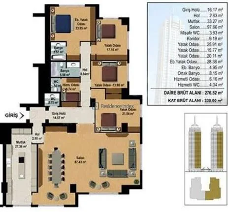 Selenium Twins floor plans - 1