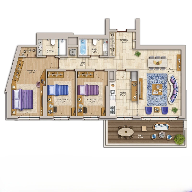 Sinpaş Ege vadisi floor plans - 2