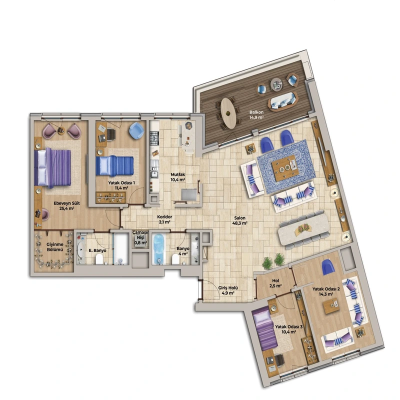 Sinpaş Ege vadisi floor plans - 4