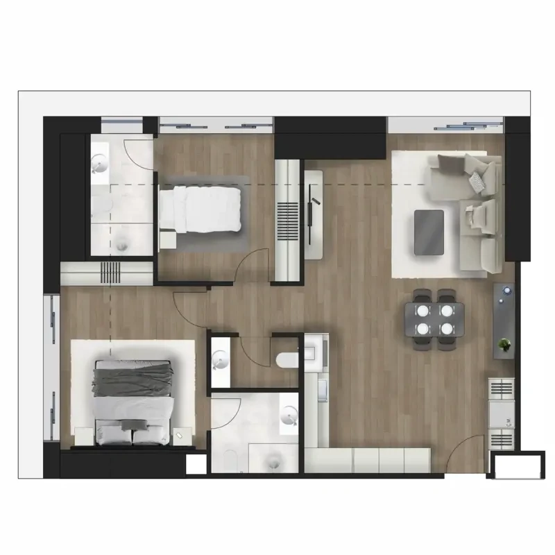 Taşyapı Şişli floor plans - 2