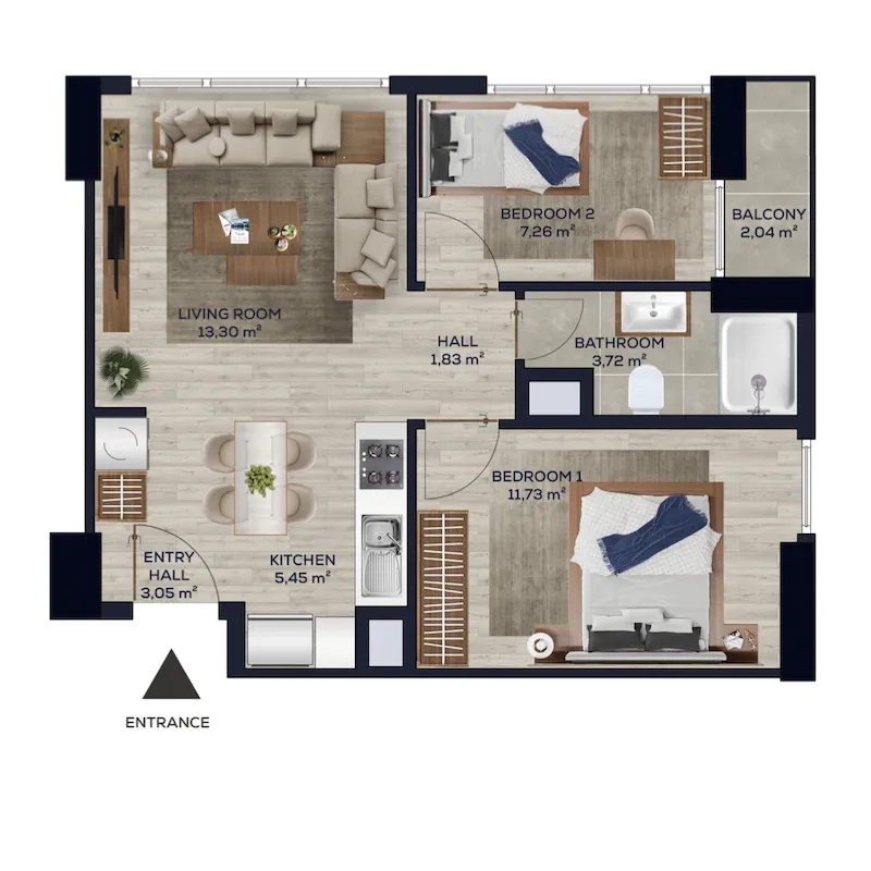 Tor Finance City floor plans - 2